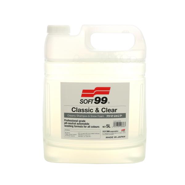 Bilschampo SOFT99 Classic & Clear Creamy Shampoo & Snow Foam 5000 ml